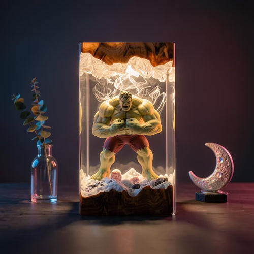 Hulk Resin Lamp TM