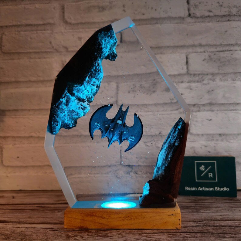 Bat-Wing Resin Lamp TM